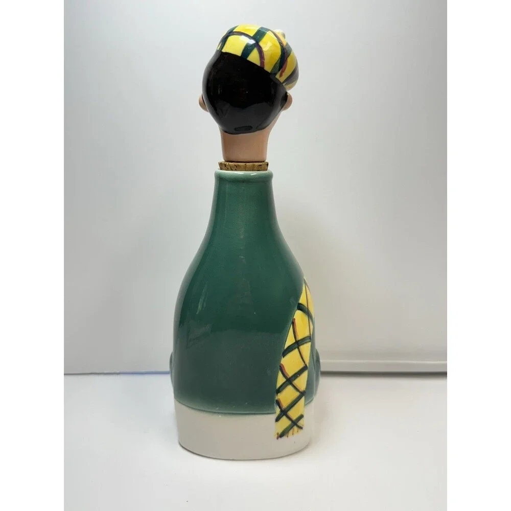 Vintage Ceramic Scotsman Scotch Musical Decanter